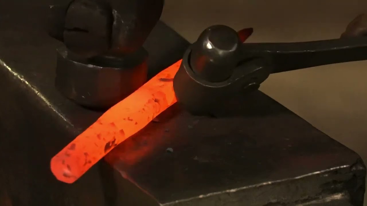 Making a farrier’s backpunch