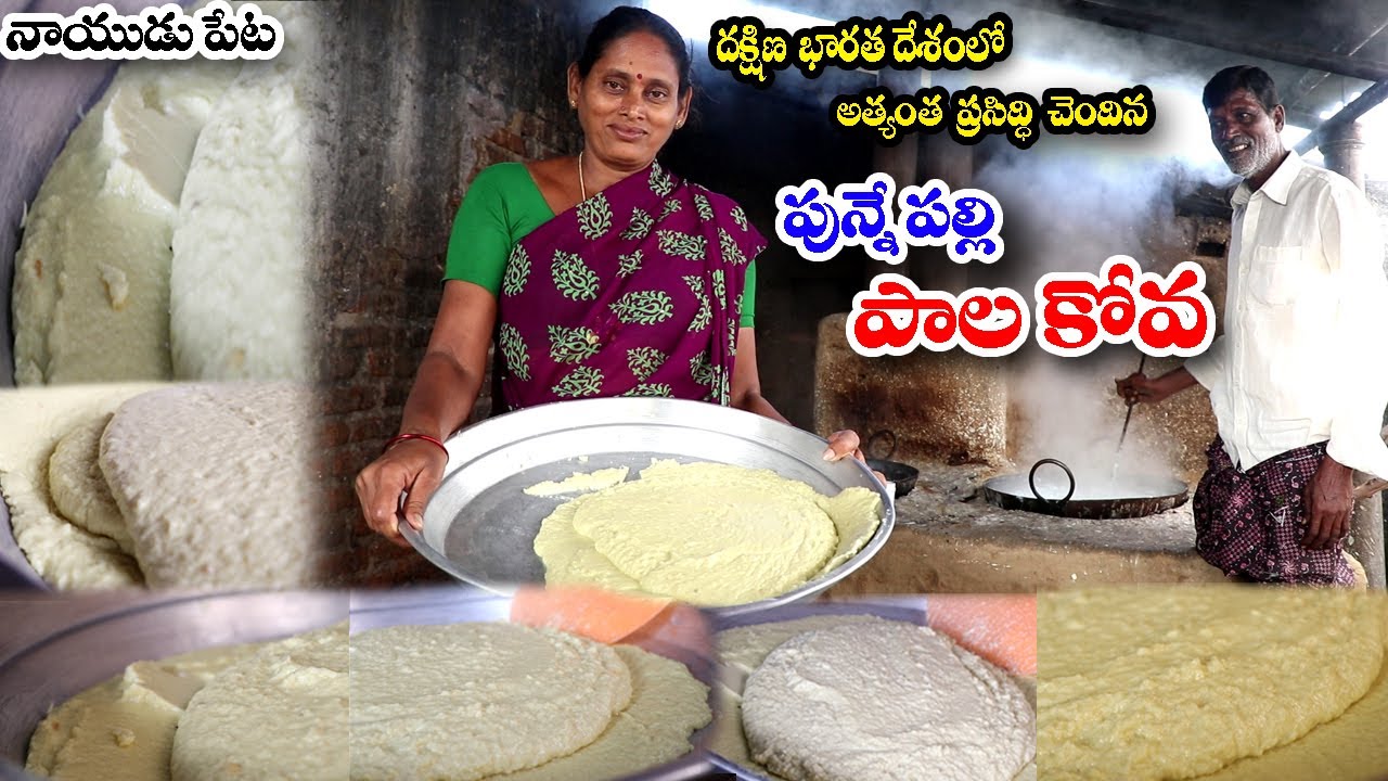 Naidupeta Famous PunnePalli Palakova | 75 Years Famous Palakova | Traditional Sweet | Food Book