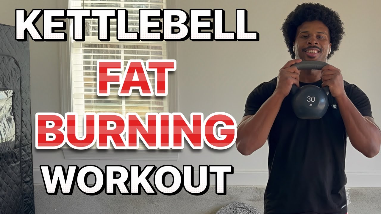 15 MIN Kettlebell Fat Burning Workout (Full Body | Beginner Friendly)