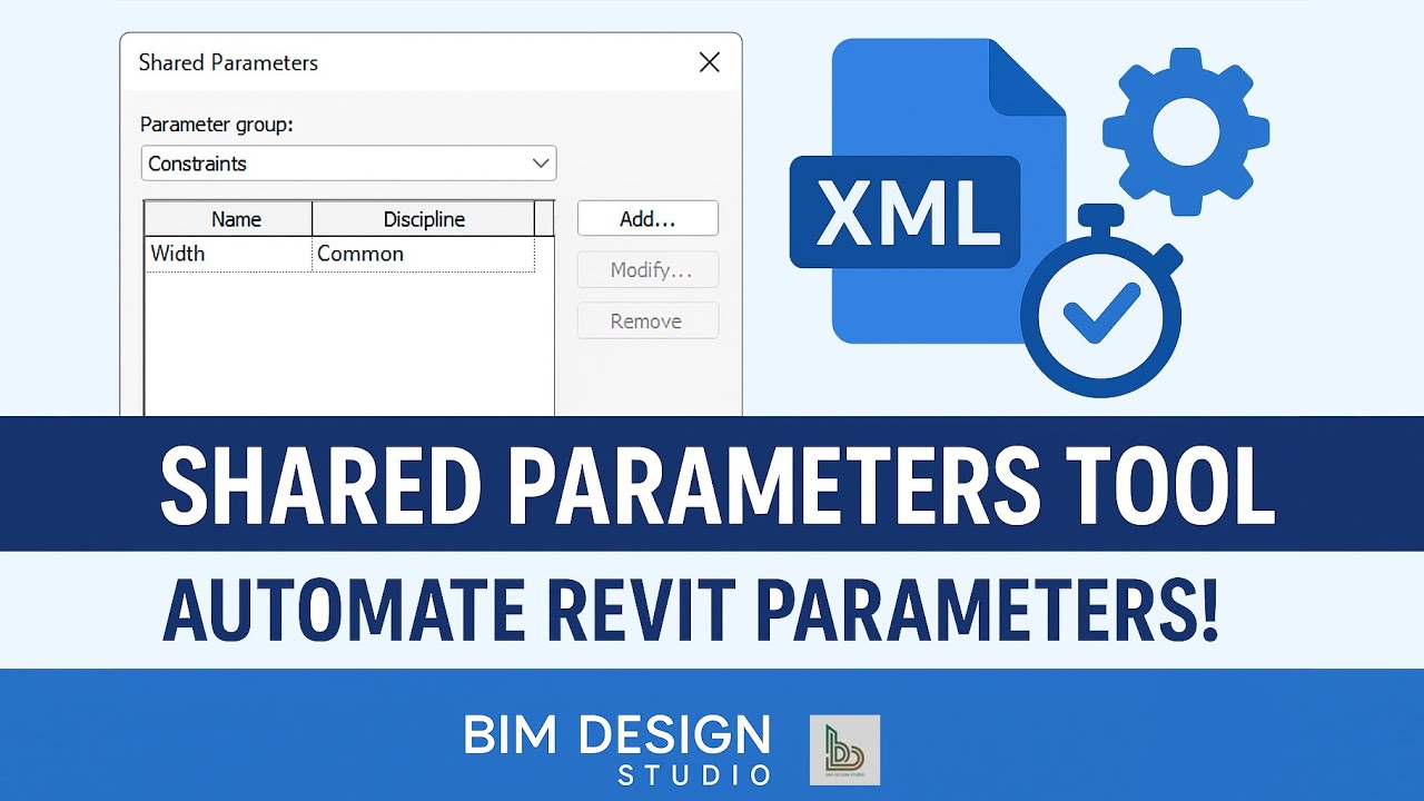 Autodesk INTEROPERABILITY TOOLS || Shared Parameters Tool – Part 1
