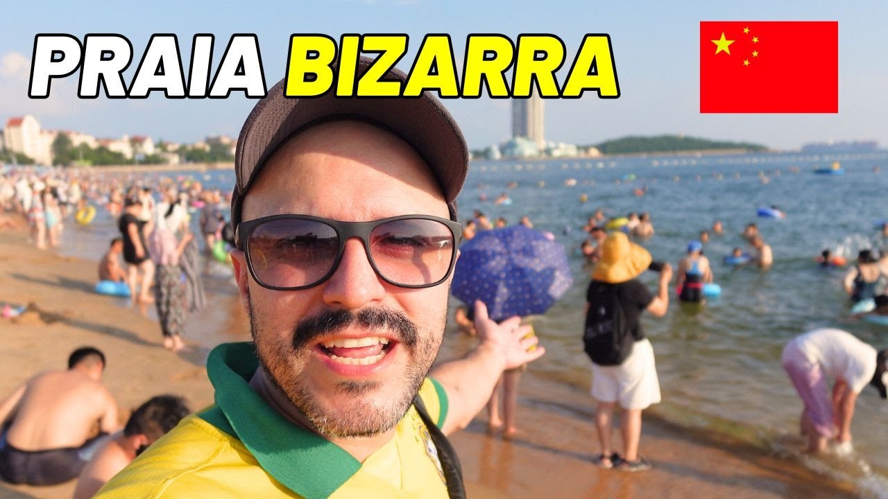 🇨🇳 PRAIA NA CHINA É UMA LOUCURA!