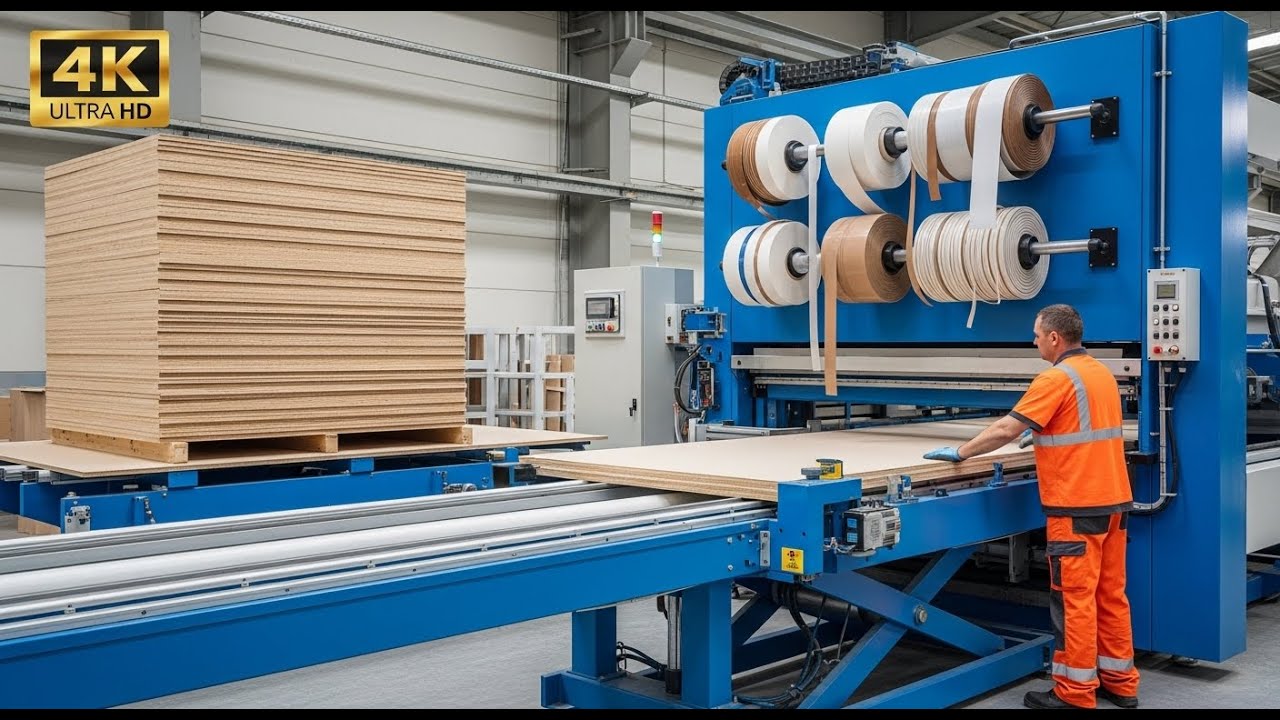 Edge Banding Process: Perfect Seamless Finish on Wood Panels
