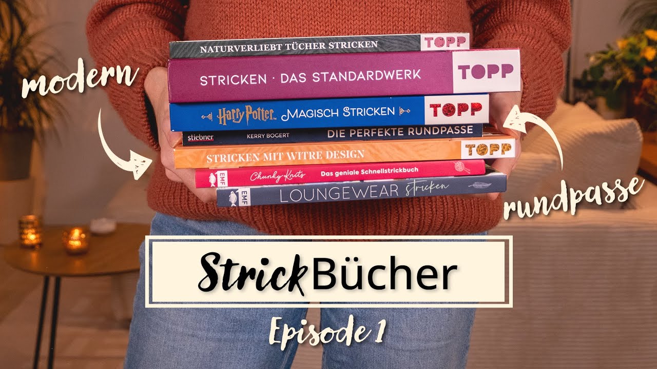 Ich zeige euch all meine STRICKBÜCHER📕 | Wollgeschichten
