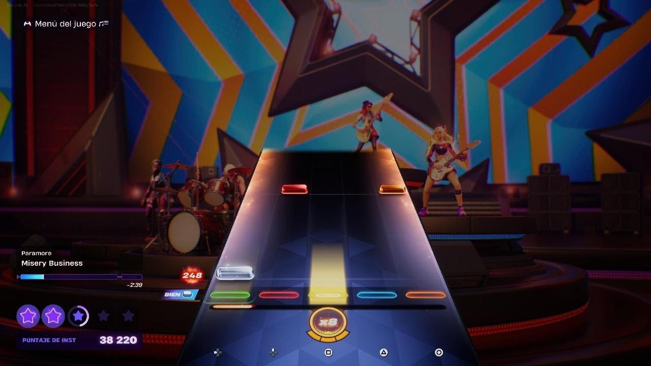 Fortnite Festival - Misery Business by Paramore - on lead
