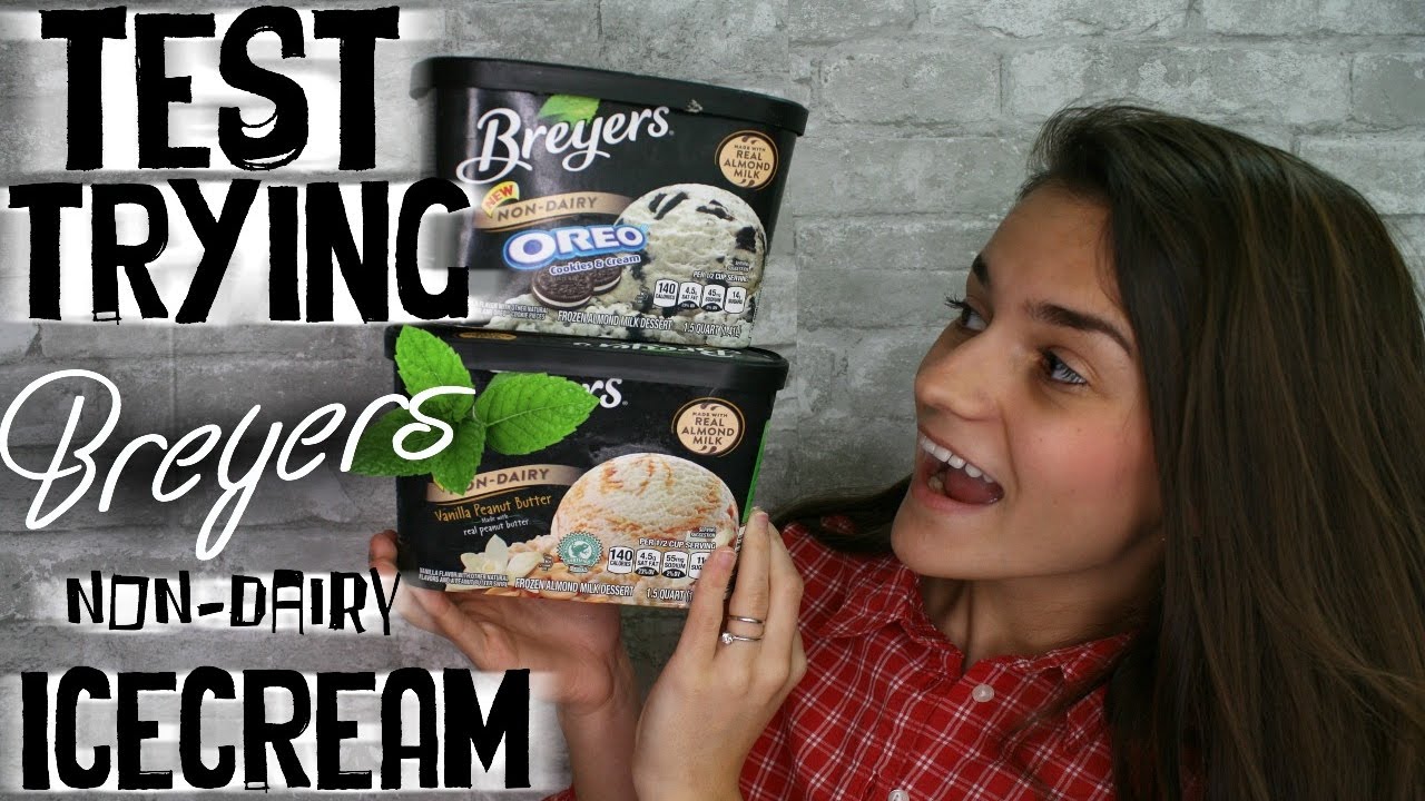 Vegan Ice-cream Taste Test: Breyers Cookies & Cream VS. Peanut Butter Swirl
