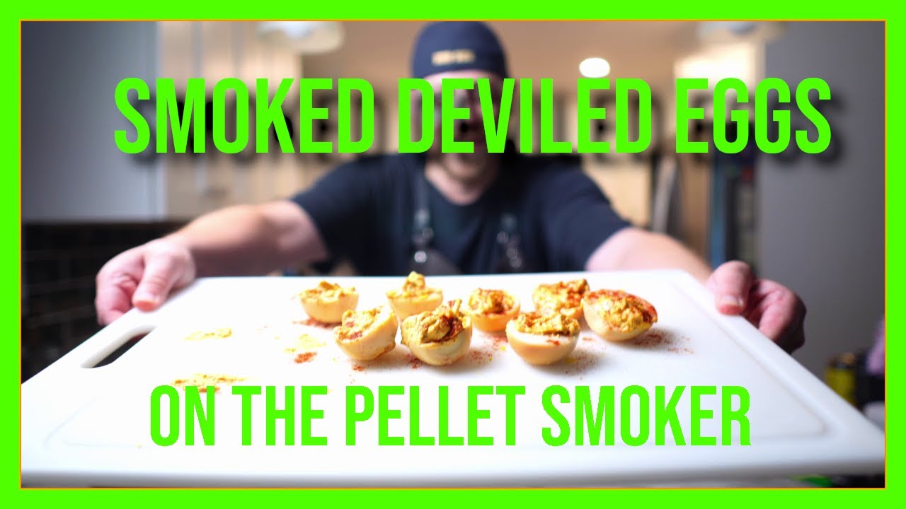 Smoked Deviled Eggs on the Pellet Smoker - Incredibly Easy Finger Food