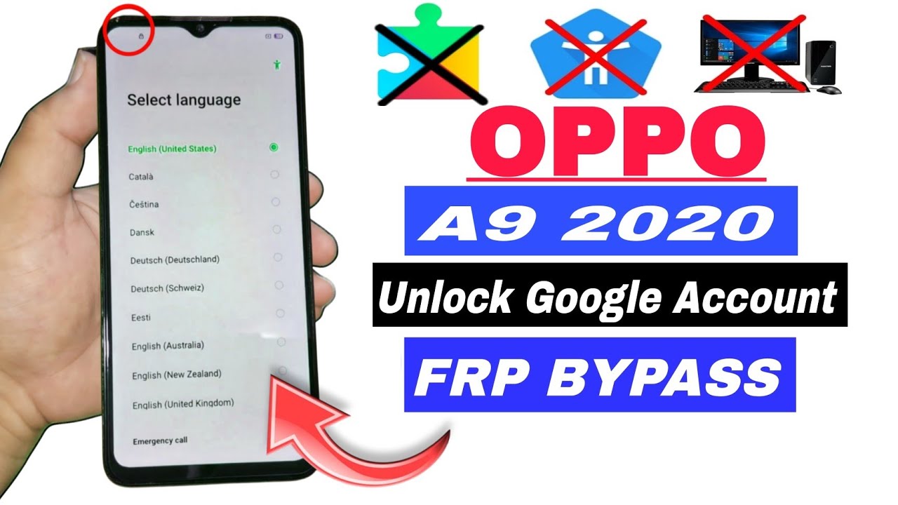 OPPO A9 2020 : Google Account/ FRP Bypass - 100% Working (Without Pc) Android 11 New Method 2026