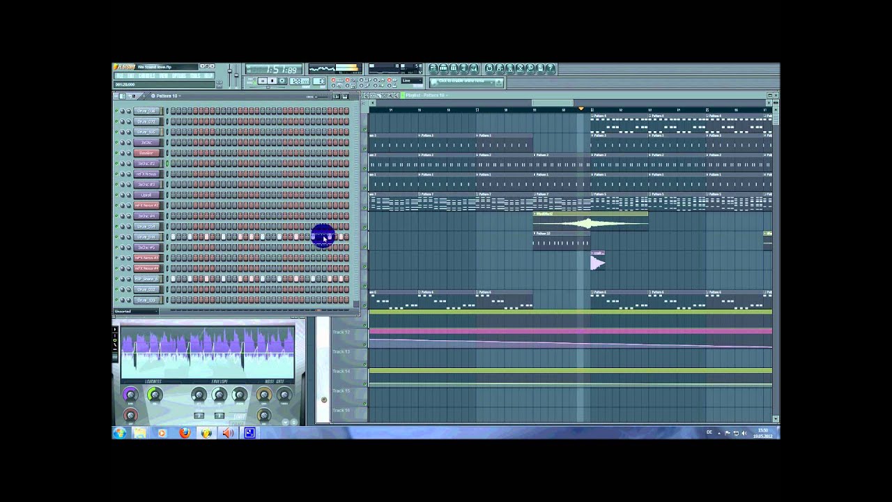Rihanna feat. Calvin Harris - We Found Love Instrumental (FL Studio 10 Remake)