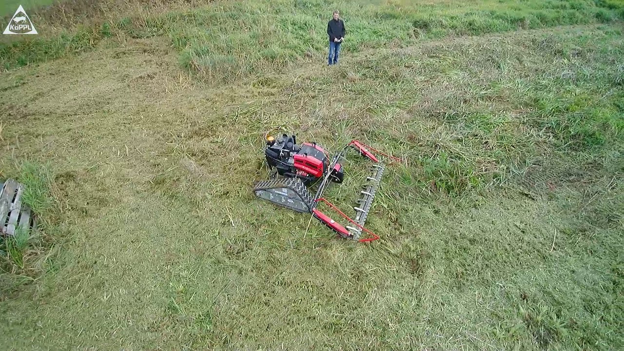 K&Ouml;PPL CRAWLER mit Doppelmesser-Portalm&auml;hwerk #koeppl #m&auml;hen