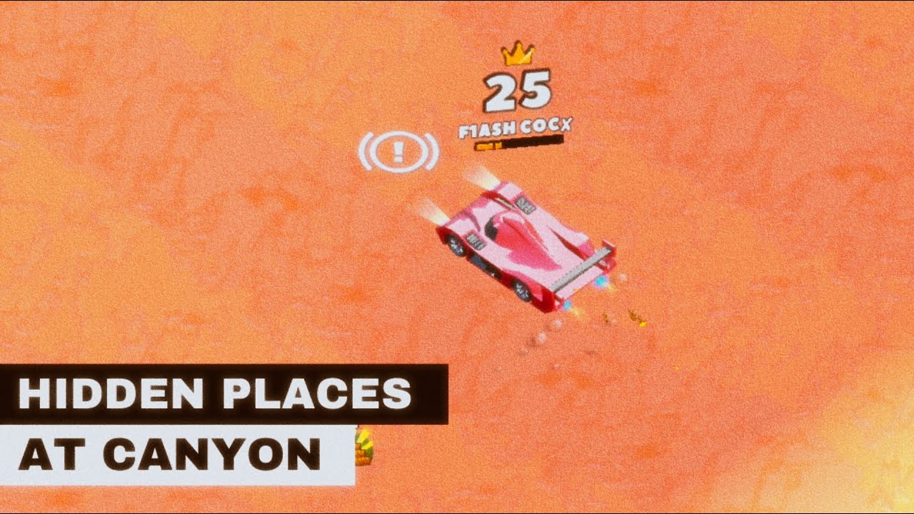 HIDDEN PLACES AT CANYON | Crash of Cars