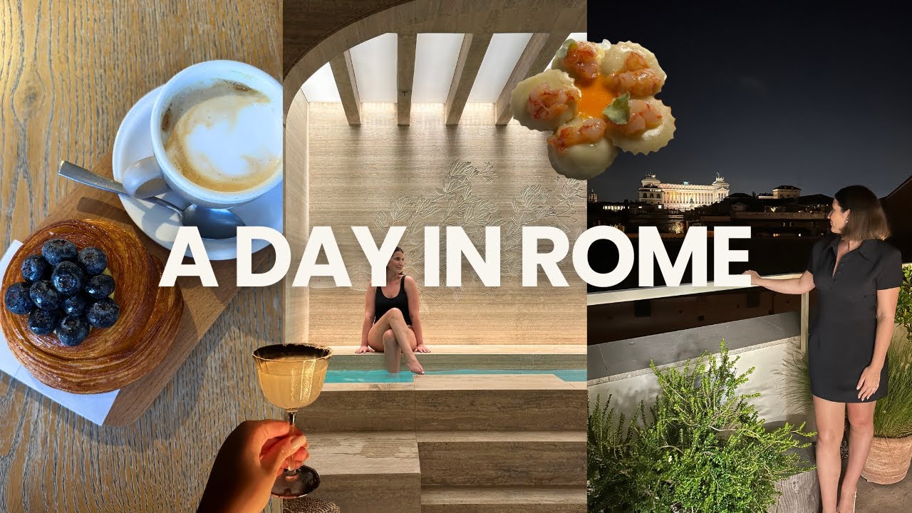 SPEND A DAY IN ROME: breakfast spot, spa and rooftop dinner (with an insane view!)