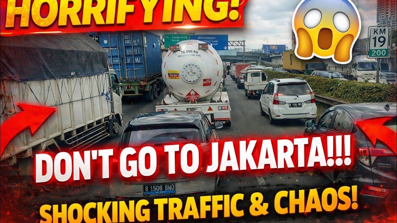 Don’t Go to Jakarta Until You’re Mentally Ready for the Traffic 🚗😵‍💫