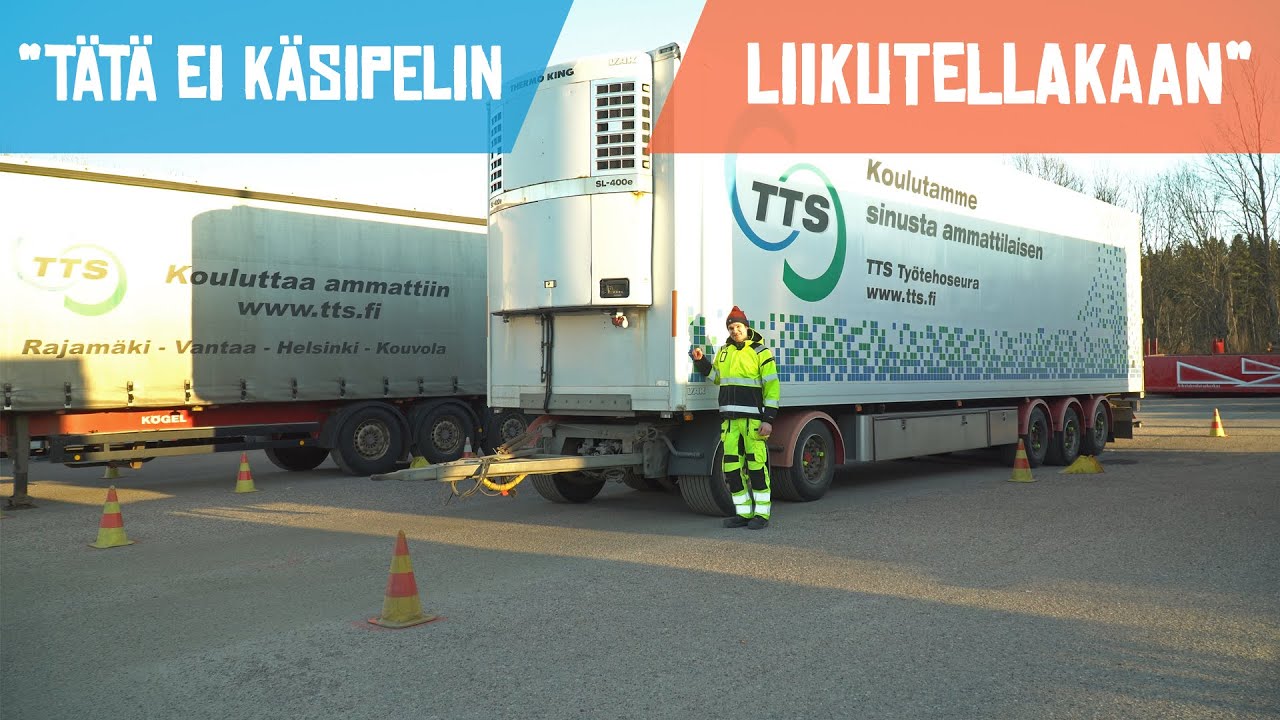 Kärryjen kytkentä ja irrotus - varsinainen, puoliperä ja dolly