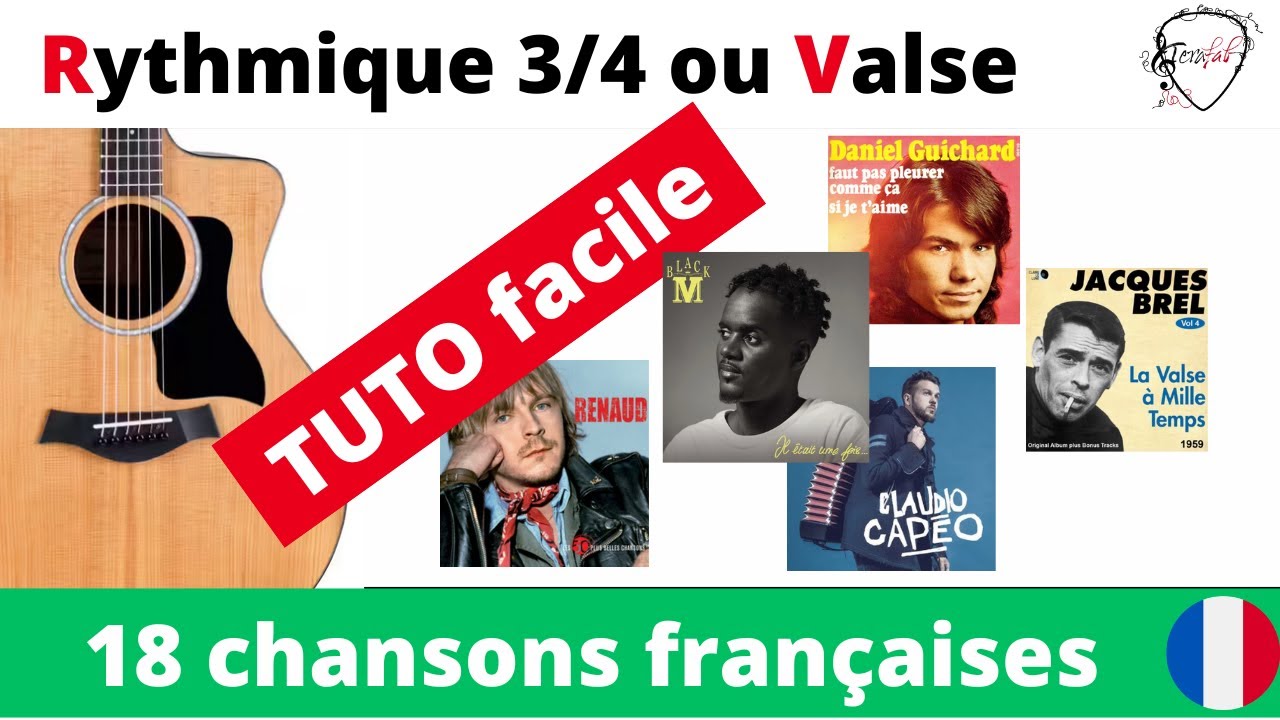 La rythmique valse 3/4 [Tuto guitare facile Terafab]
