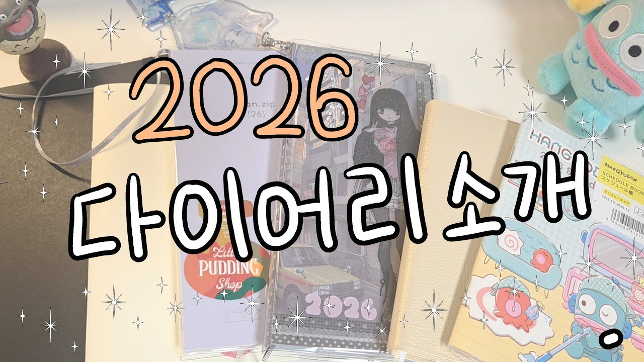 2026 다이어리 소개하기 | 페이젬 | 미도리 | 플랜집 | 호보니치