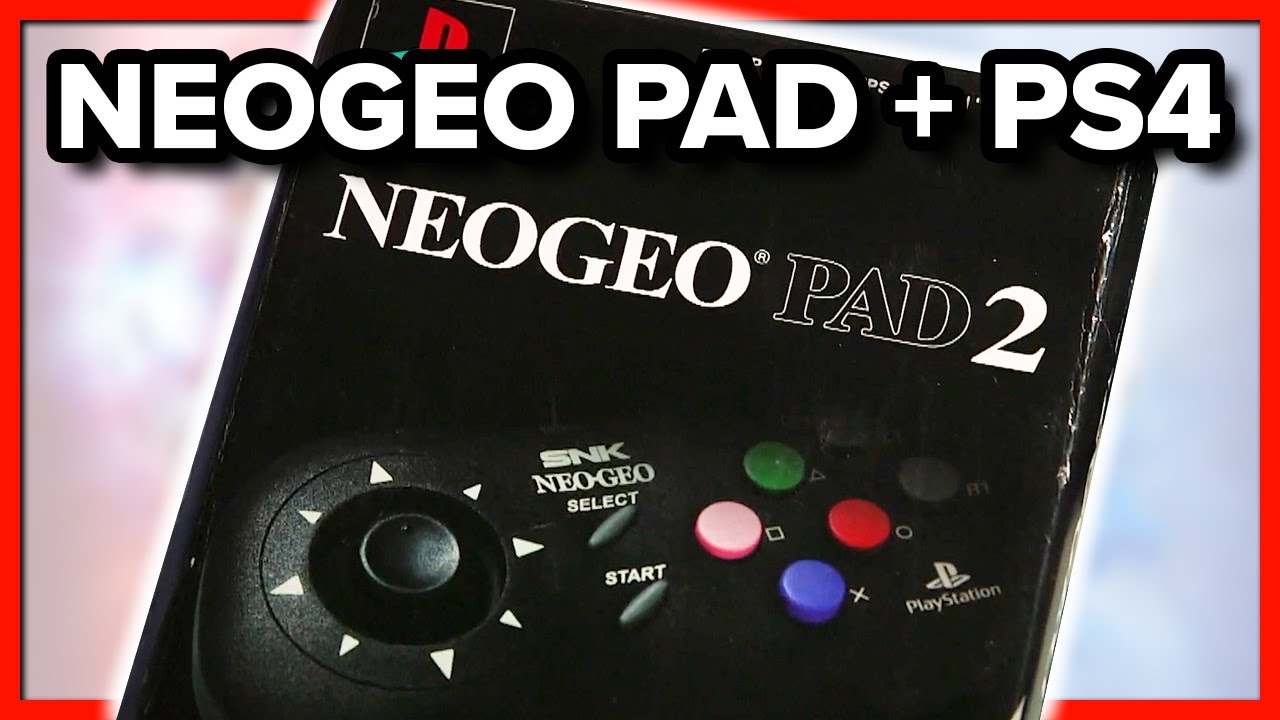 Testing out the NeoGeo Pad 2 on PS4 via Brook Adapter