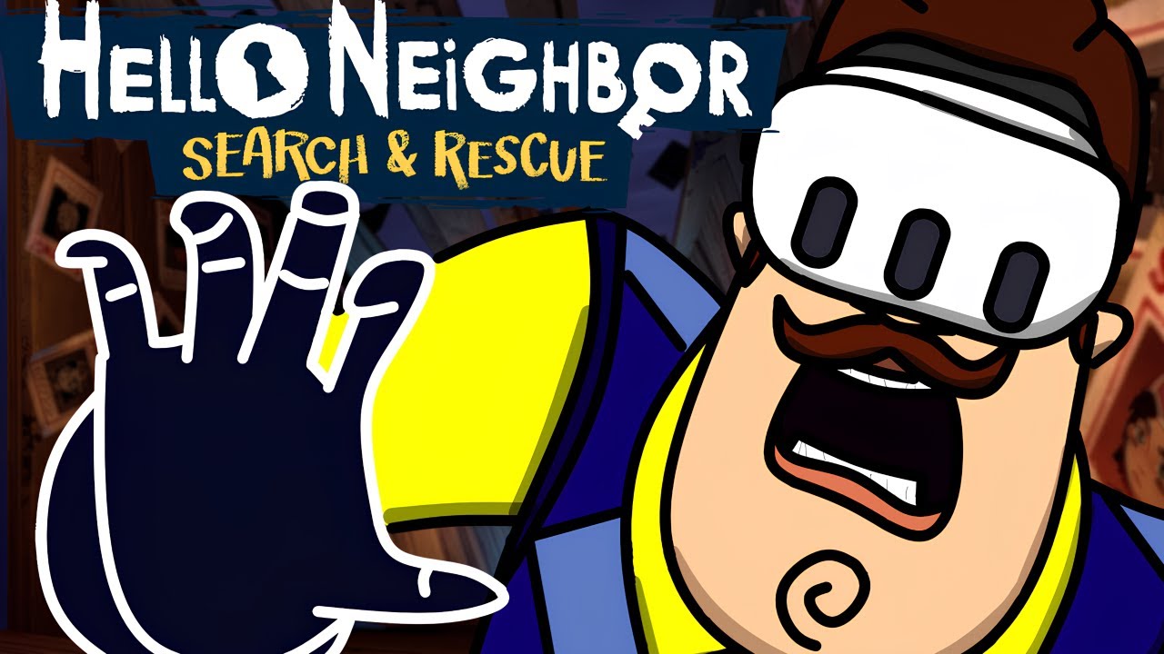 [Только субтитры] Как эта игра испортила мой канал (Hello Neighbor VR)