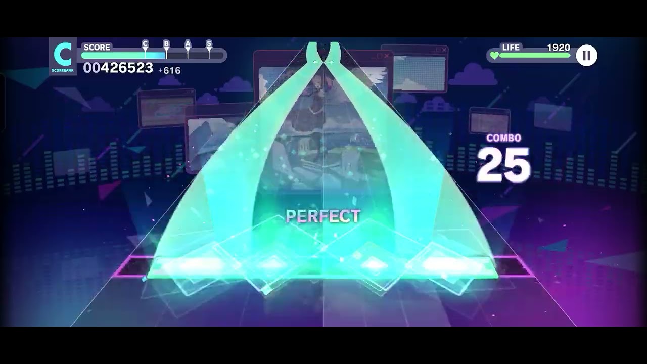 The intense voice of Hatsune Miku, project sekai