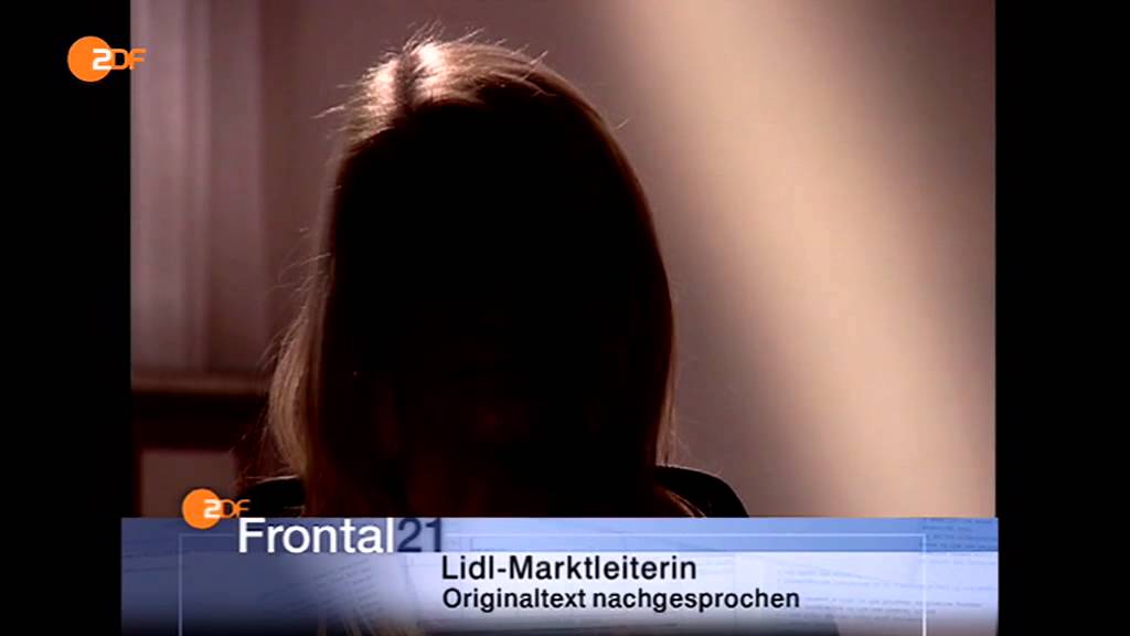 Frontal 21- Discount Kette Lidl  aus 2004 (Das Schwarzbuch Lidl)