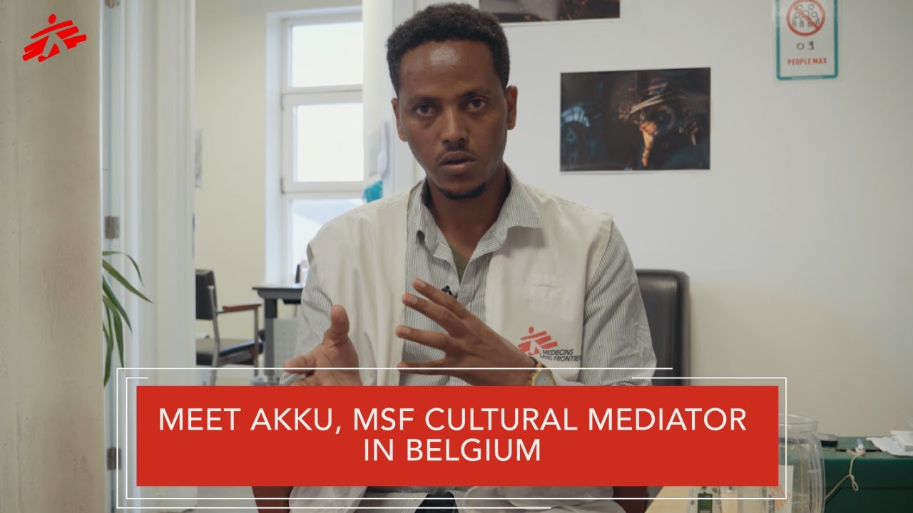 Meet Akku, MSF Cultural Mediator in Belgium