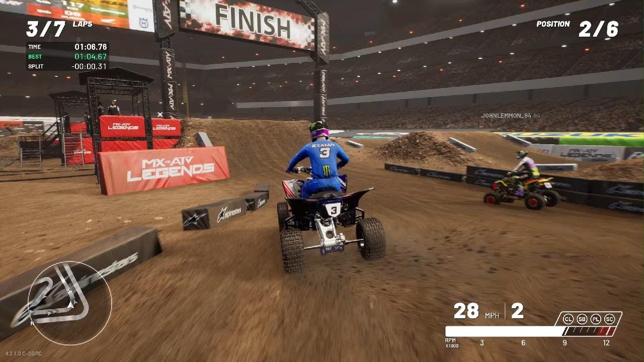 MX vs ATV Legends_Wallbanger 450s ATVs Heat And Main