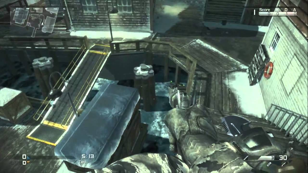 Call of Duty Ghosts: Trickshot Spots #1 - Whiteout