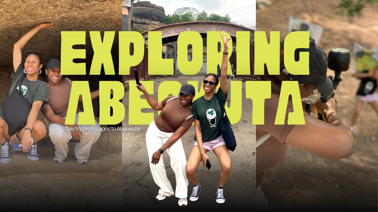Lagos to Abeokuta in 24 Hours! Climbing Olumo Rock, Eating Amala, Boat Ride & More!