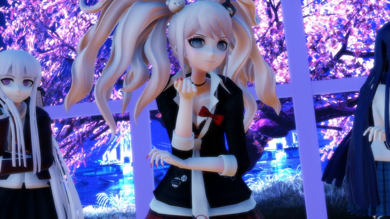[MMD] Danganronpa - Junko,Kyoko,SayaKa - Gokuraku Jodo