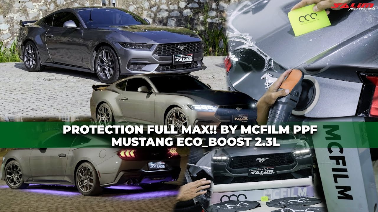 Baru Keluar Dealer FORD-MUSTANG, Langsung GASSS..MODIF.. PPF‼️