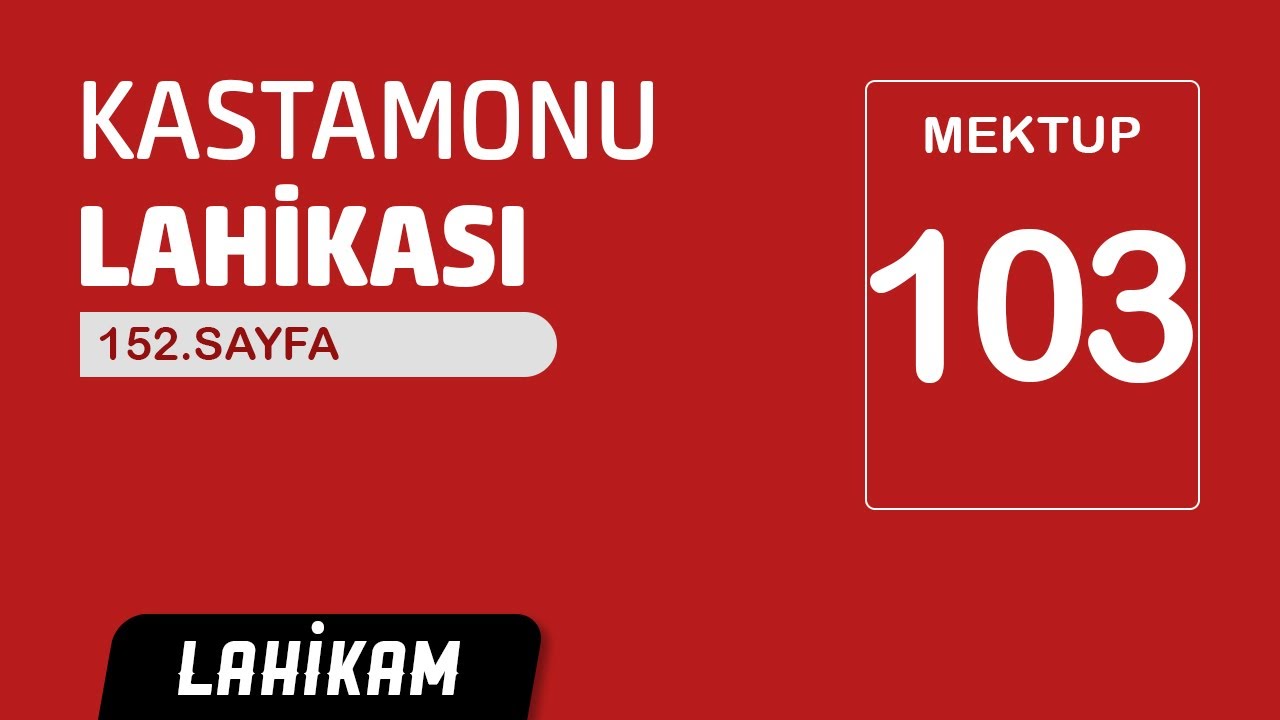 Lemeat Risalesinin &Ouml;nemi!