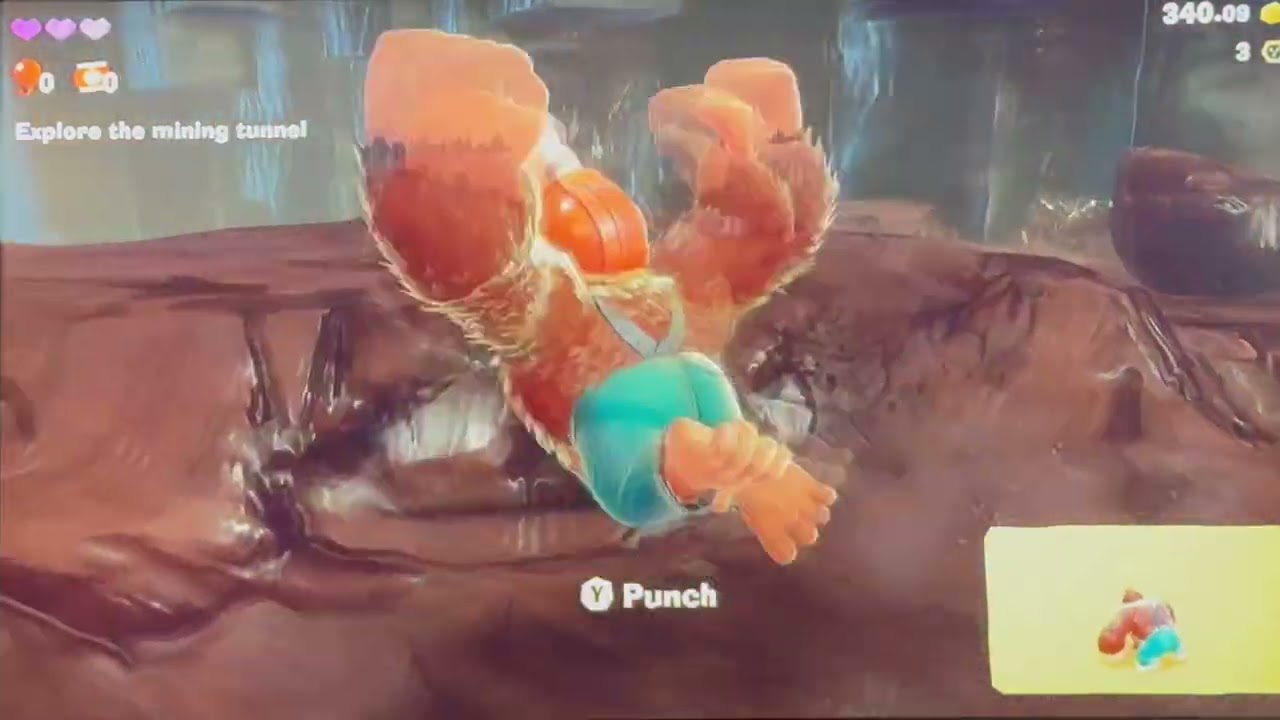 Baseball Man Plays Donkey Kong Bananza Intro