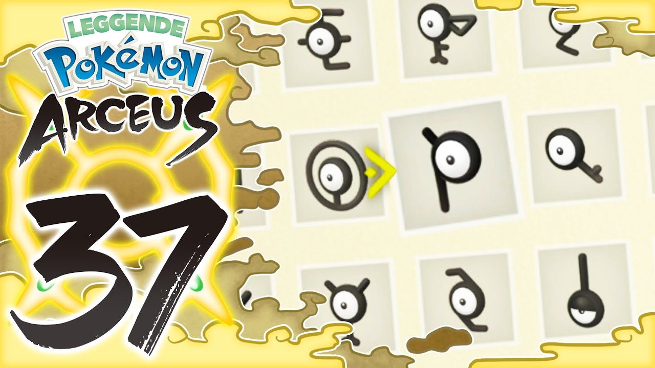 DOVE TROVARE TUTTI GLI UNOWN! - Leggende Pokemon Arceus ITA - Episodio 37