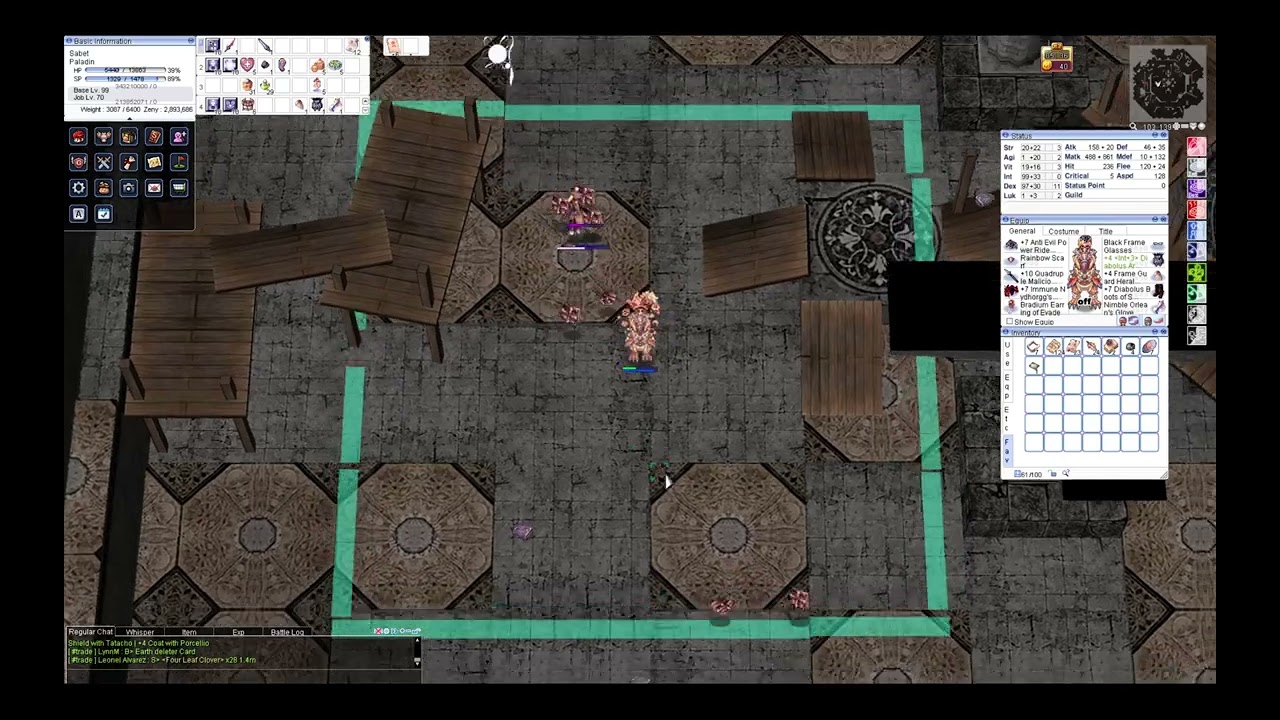 Paladin GC - Thanatos F3 - Deathword Farming