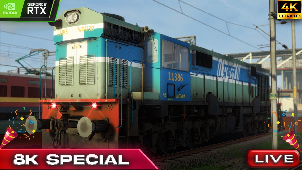 8K Special LIVE RAILWORKS.... 