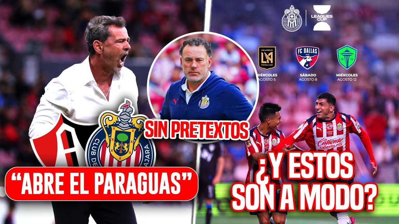 🚨Ojo Con LA SORPRESA de Chivas en Leagues Cup! | Diego Cocca LLORA y Abre el Paraguas 