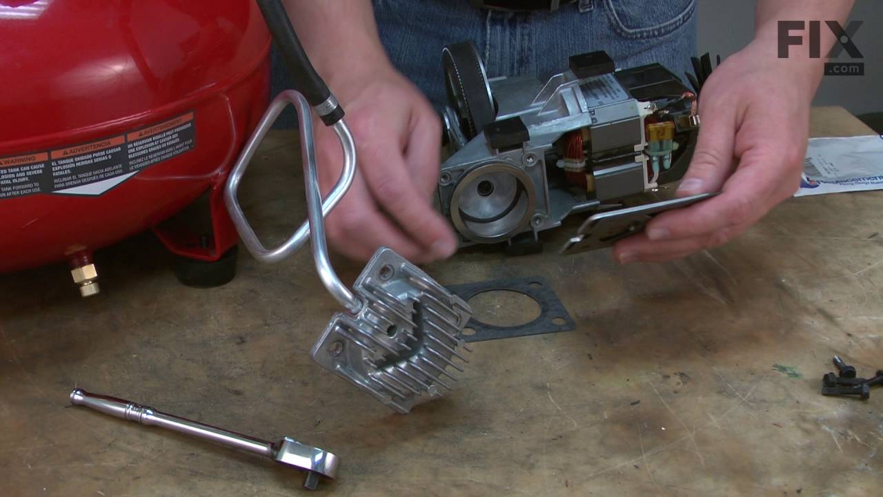 Porter Cable Compressor Repair - How to replace the Head Gasket