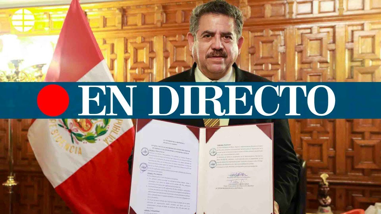 DIRECTO | Manuel Merino asume la presidencia de Perú