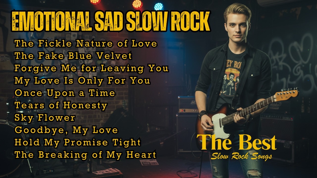 The Best Emotional Slow Rock – Sad Love Songs and Heartfelt Ballads Collection