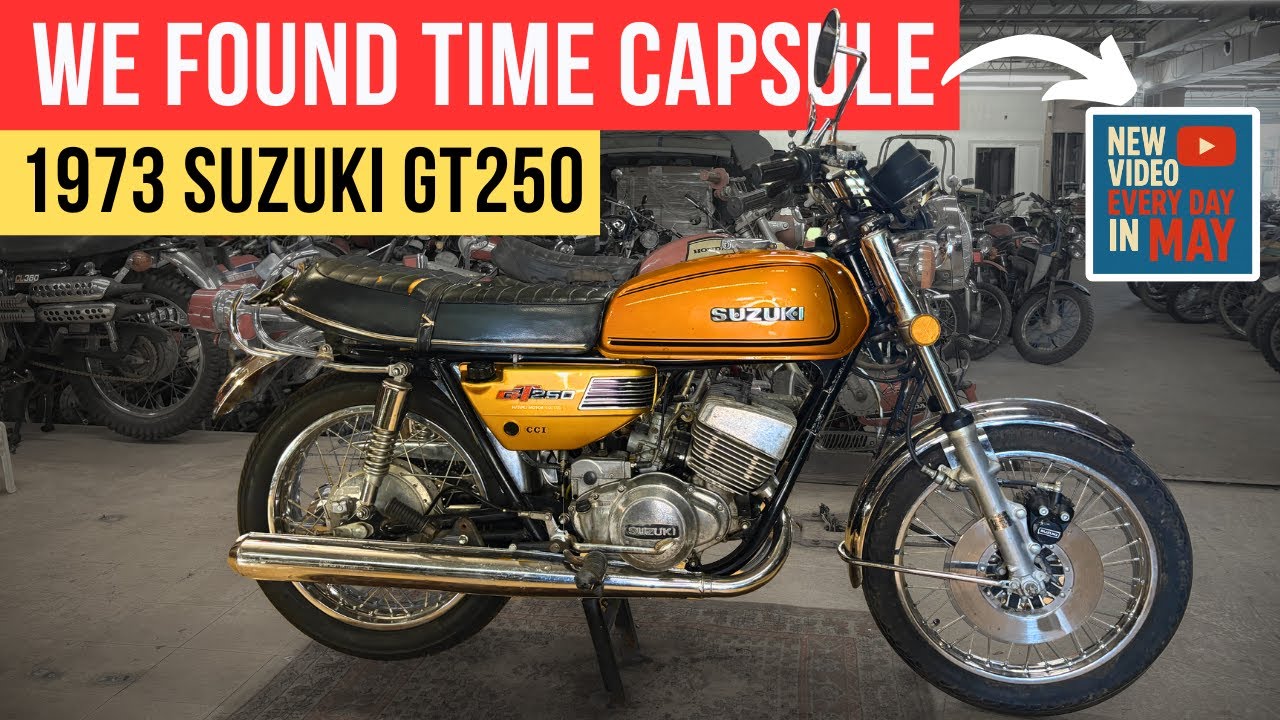 We Just Found a 1973 Suzuki GT250 Time Capsule