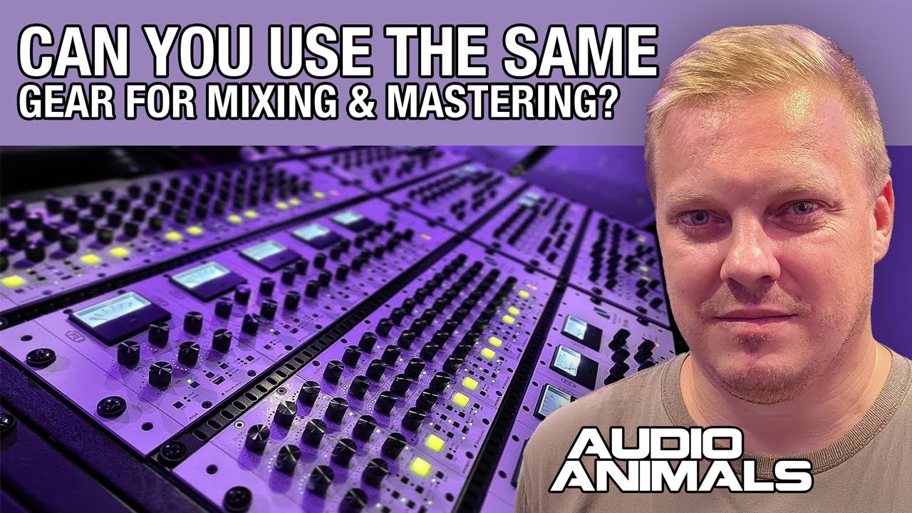 Можно ли использовать одно и то же оборудование для сведения и мастеринга?