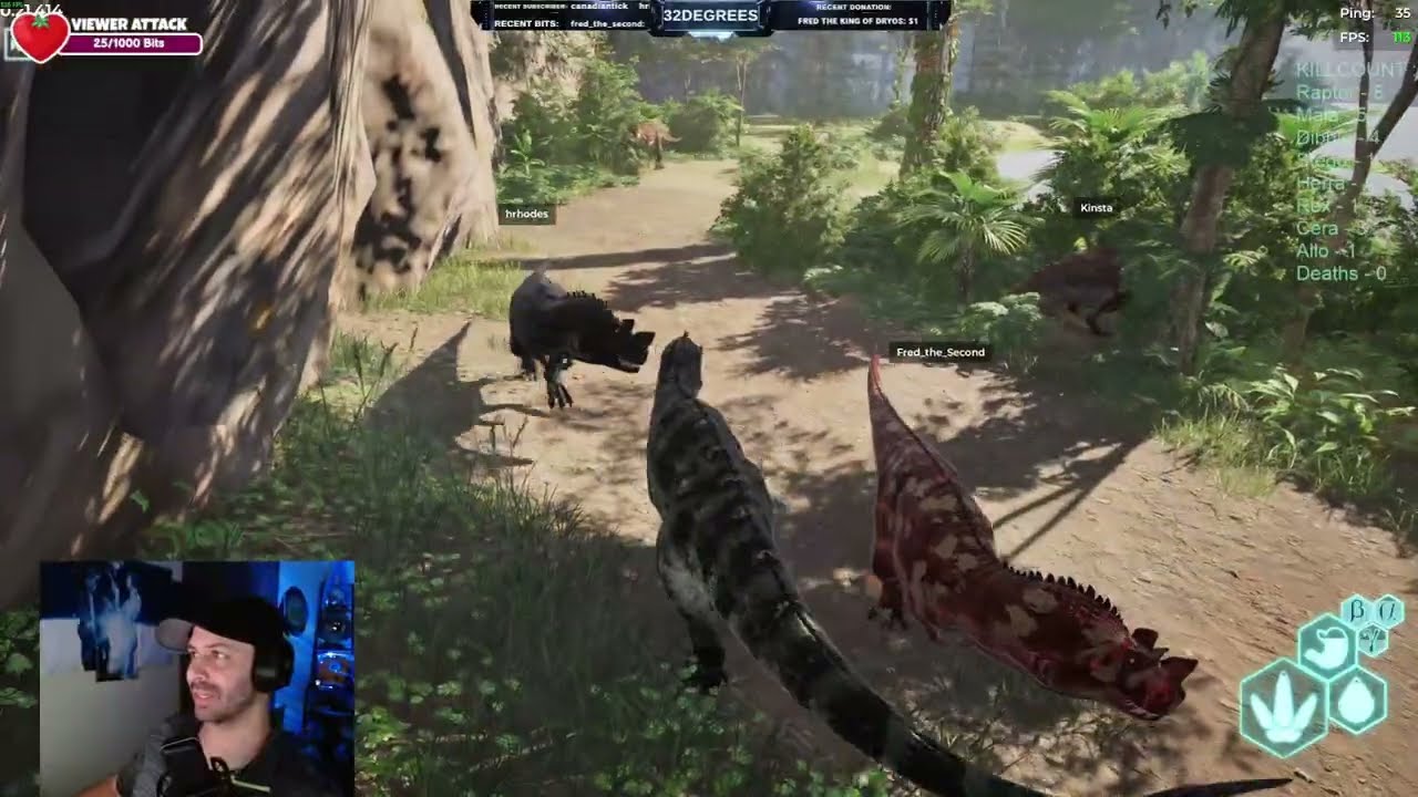4 Ceras vs 2 Rexs