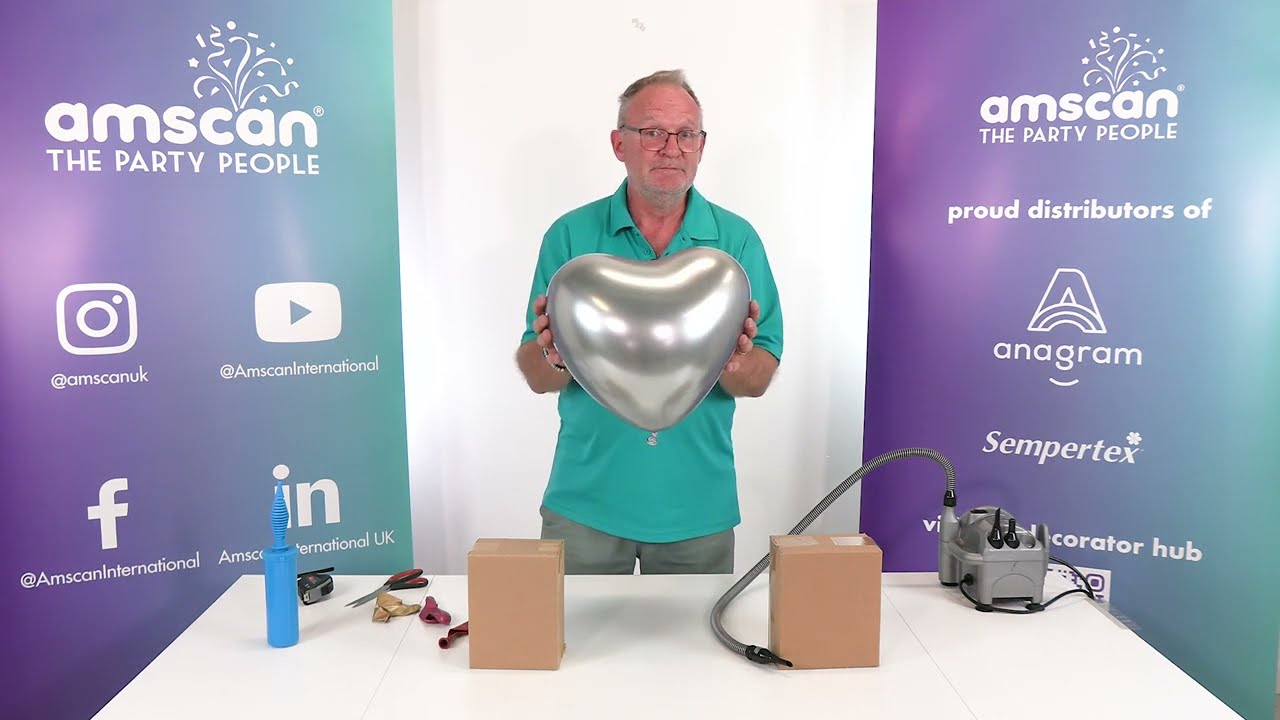 How To Inflate Sempertex Reflex Heart Balloons