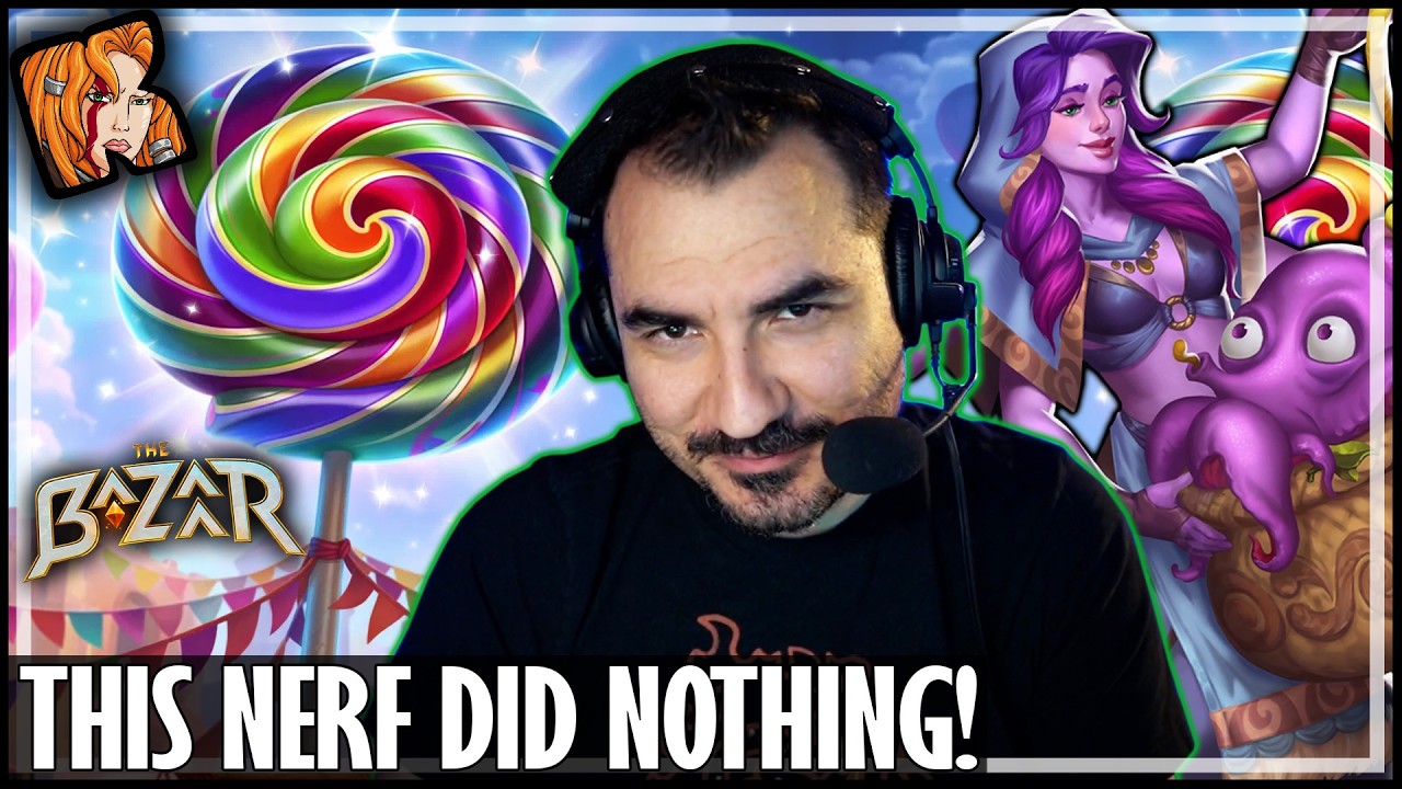LOLLIPOP NERF DID NOTHING! - The Bazaar