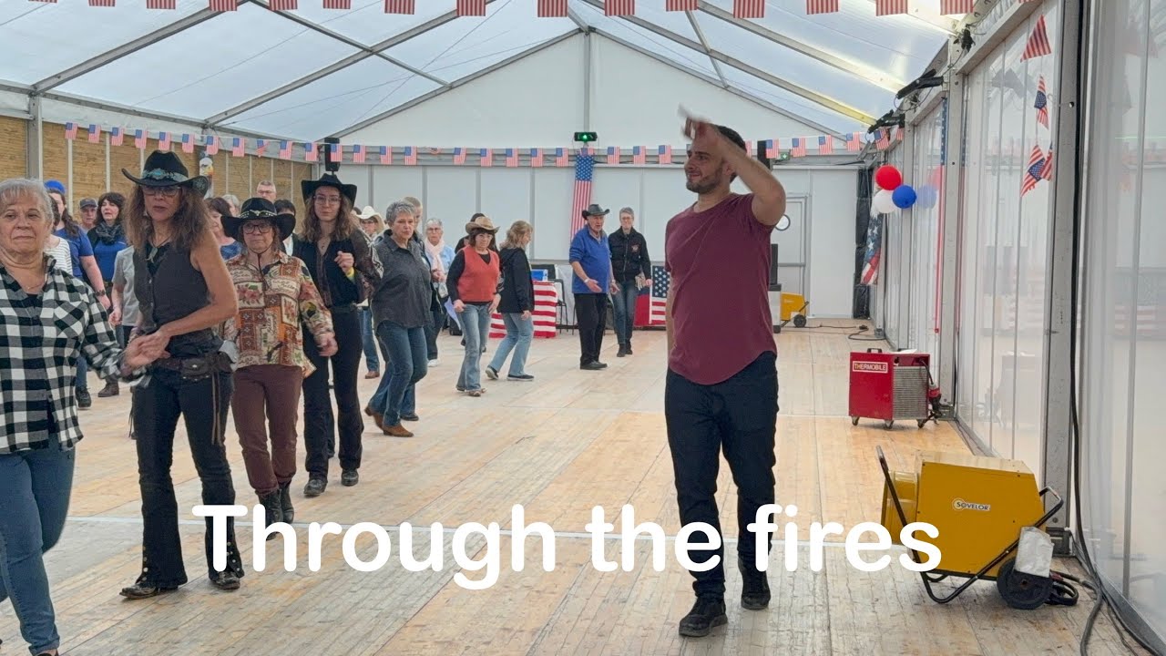 Through the fires - Daniel Tr&eacute;pat