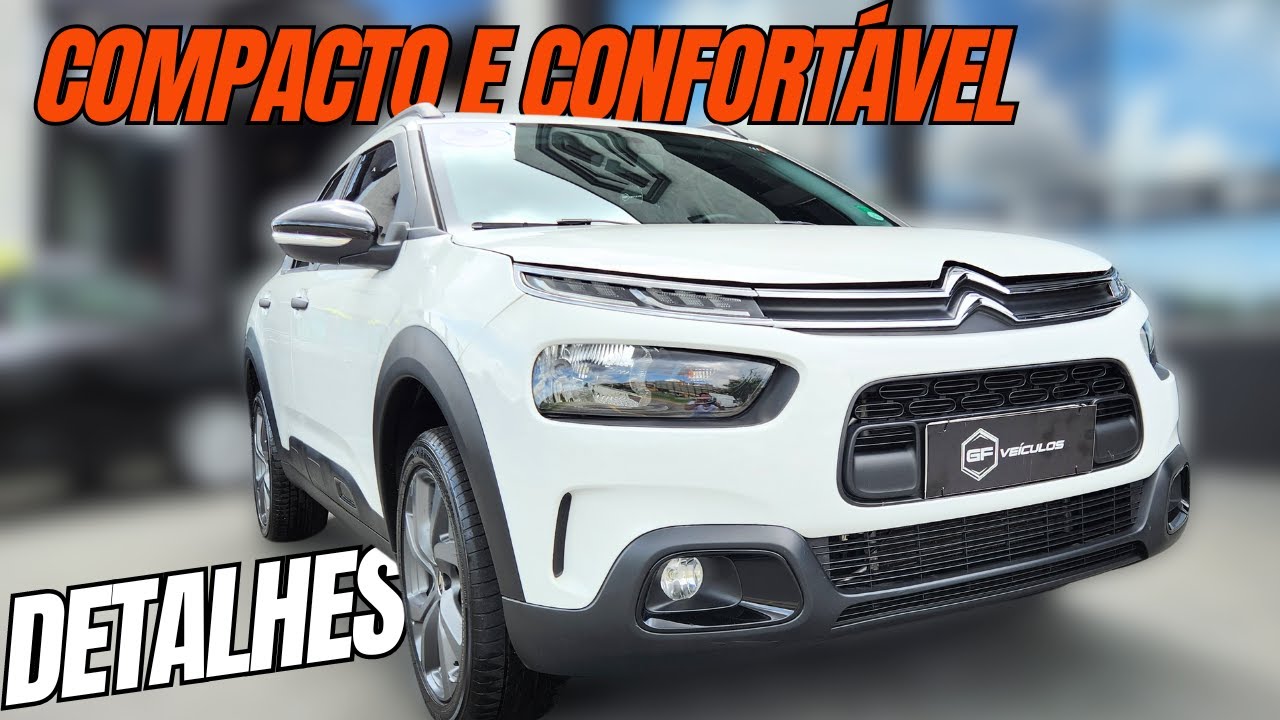 Citroen C4 Cactus Feel 1.6 Automático 2022 - Um dos Mais Confortáveis do Segmento - DETALHES