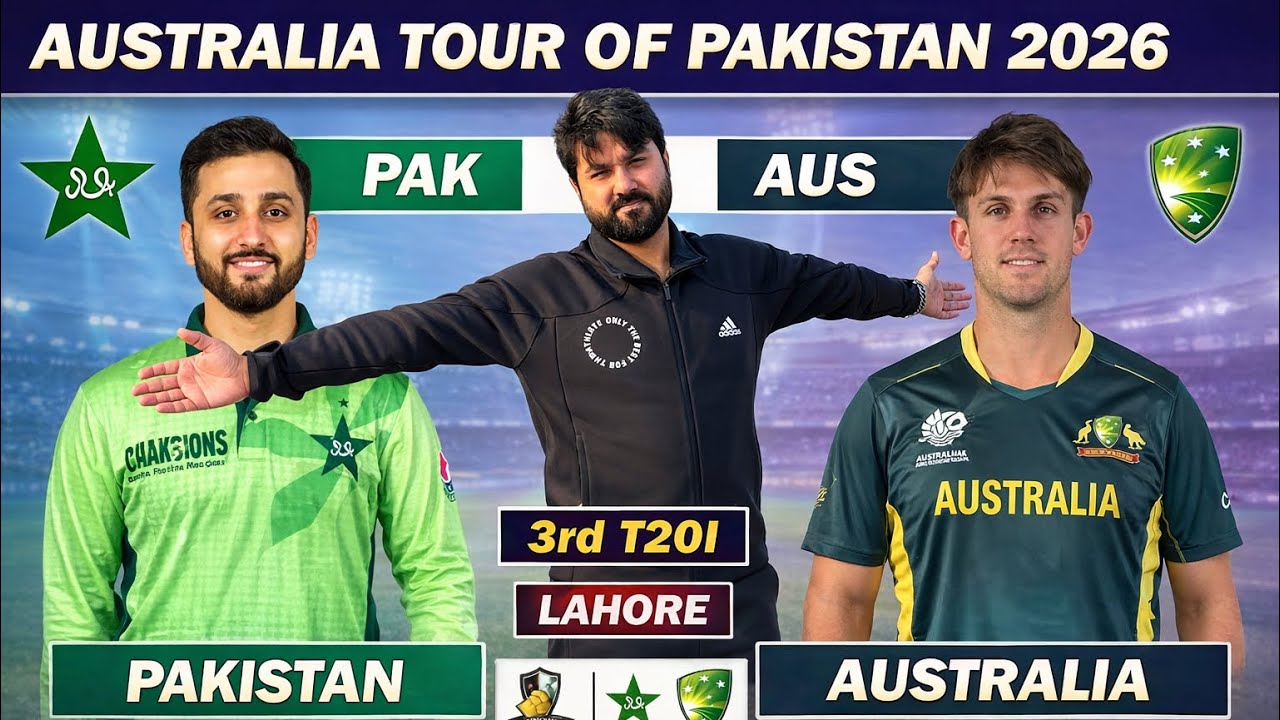 Watching Pakistan vs Australia 3rd T20I Lahore Stadium | Aus Tour of Pak 2026