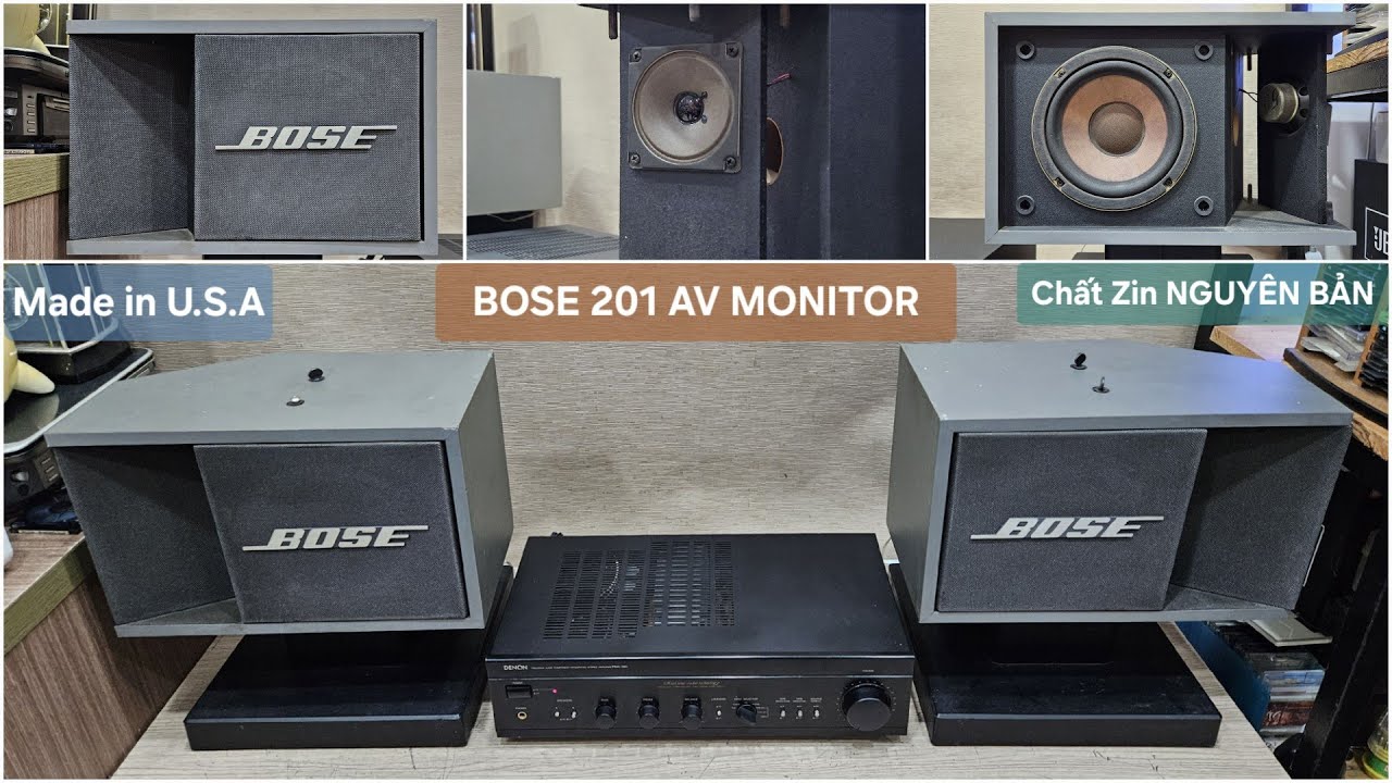 (Sale 3tr8) Loa U.S.A🔥 BOSE 201 SERIES II MONITOR Nổi Tiếng - Nghe Nhạc - Karaoke (0908804711)