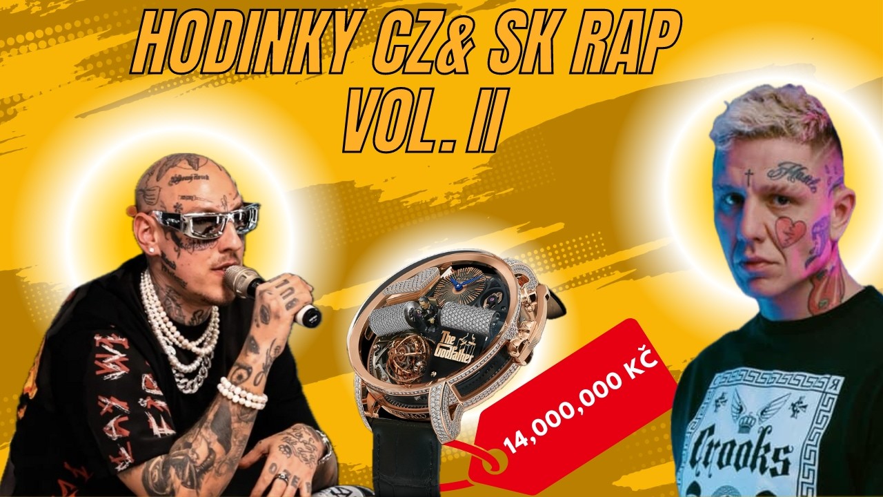 HODINKY CZ & SK RAPPERŮ VOL. II