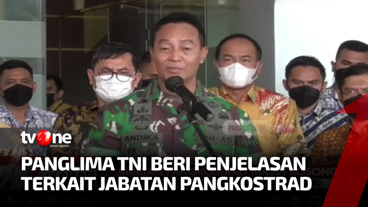Panglima TNI Buka Suara Terkait Calon Pangkostrad yang Masih Kosong | Kabar Petang tvOne