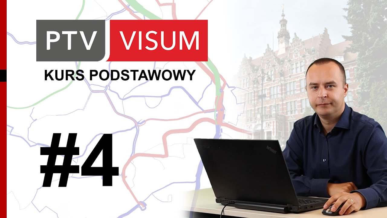VISUM #4 - Kolorowanie sieci transportowej, edycja odcinków